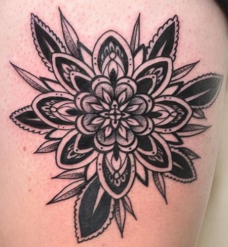 Brennan Walker - Brennan Walker Black-Line Mandala